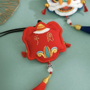 Chinese Traditional Lion - Dance - Inspired Aromatherapy Sachet DIY Kit - Image 3