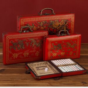 Traditional Chinese - themed Vintage Mahjong Sets - Image 3
