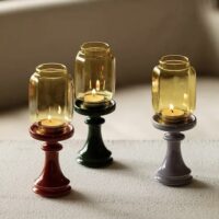 Oriental Aesthetics Ming-Qing Style Candle Holder