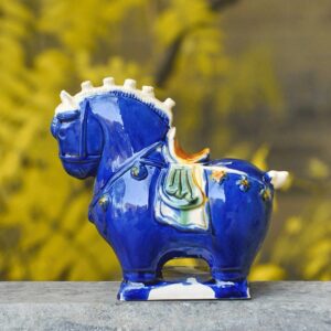 Tang Tri - Color Cute Horse Figurines: Traditional Art for Decor & Gift - Image 5