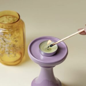 Oriental Aesthetic Pear Blossom - Color Ming - Qing Style Candle Holder - Image 4