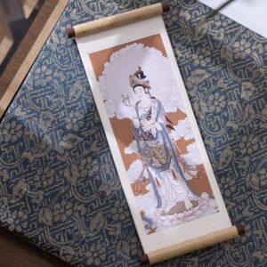 Chinese Antique - Inspired Scroll - Shaped Refrigerator Magnets - Image 6