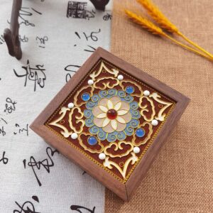 DIY Cloisonné - Inlaid Wood Jewelry Box Kit - Image 2