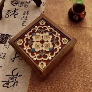 DIY Cloisonné - Inlaid Wood Jewelry Box Kit - Image 3