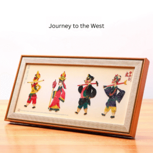 Chinese Style Shadow Puppetry Glass Frame Ornament - Image 10