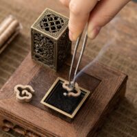 Cloud Shape Natural Binder - Free Incense Coils