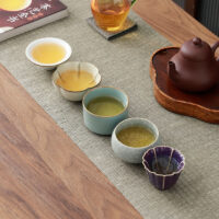 Five Famous Song Dynasty Kilns Teacup Set