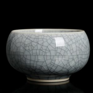 Five Famous Song Dynasty Kilns Teacup Set - Image 4