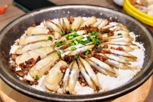 Salt razor clam Salt razor clam
